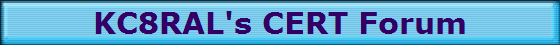 KC8RAL's CERT Forum