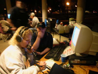 Night Time Operation With Renee / KB8SVF