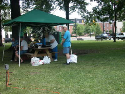 The All Important Food Tent
