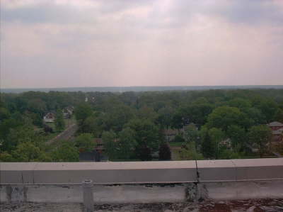 View From Top Of The Hospital Site